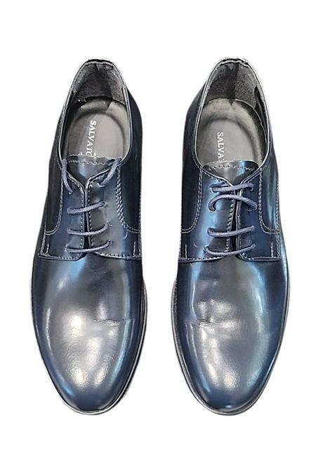 Scarpa da uomo abrasivata SALVATORE FINIZIO | Scarpe | 7720 6000BLU